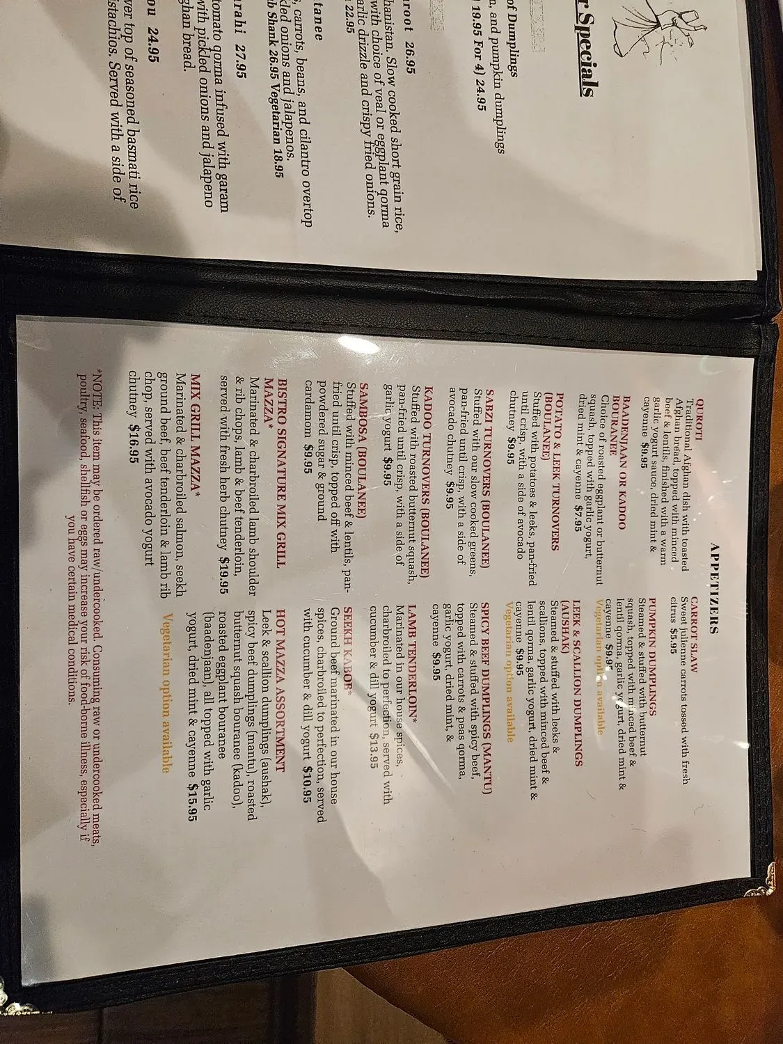 Menu 4