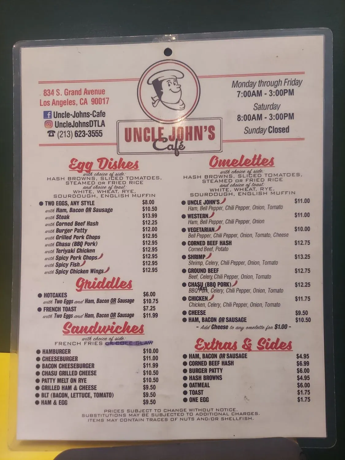 Menu 6