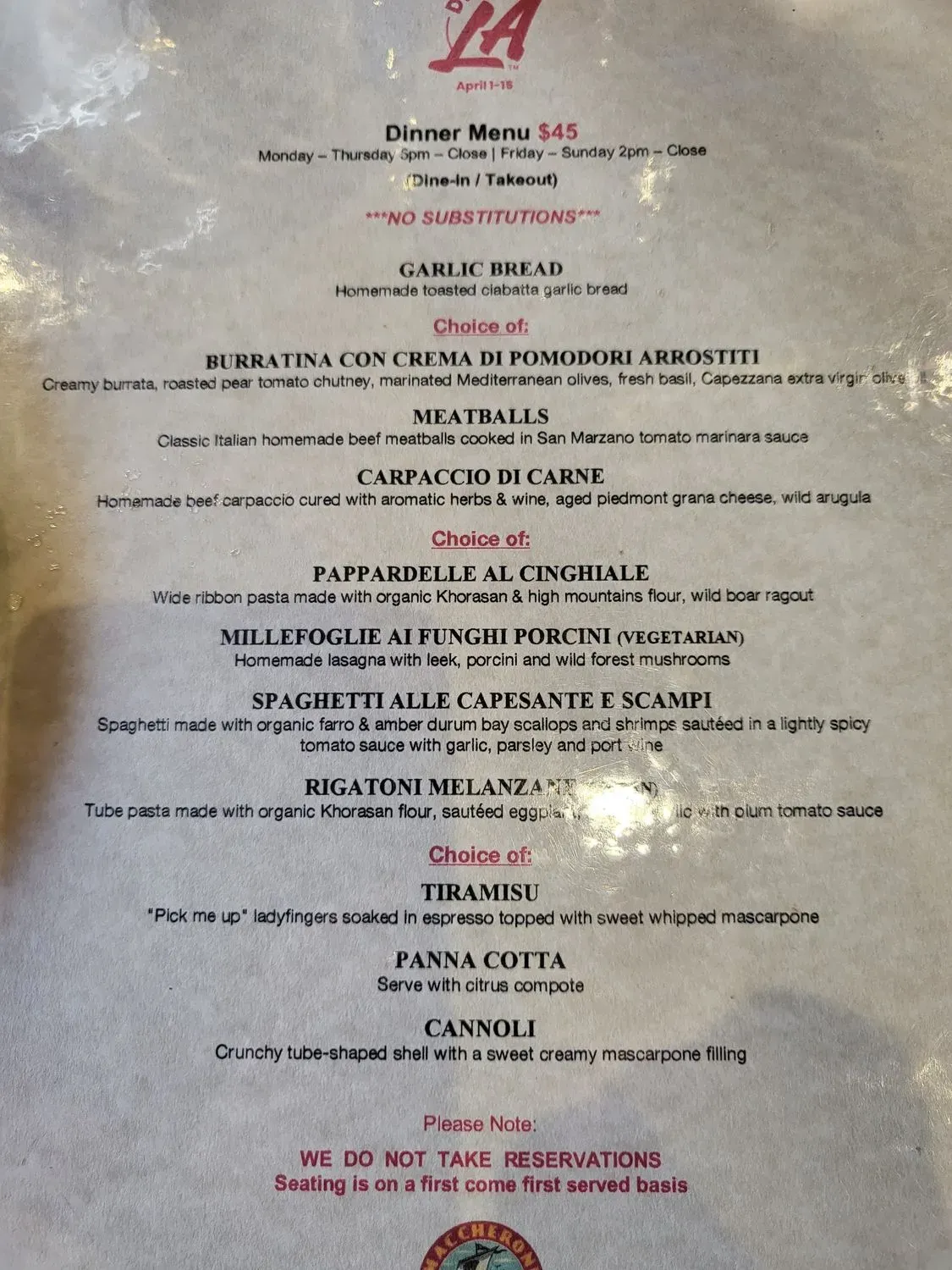 Menu 6