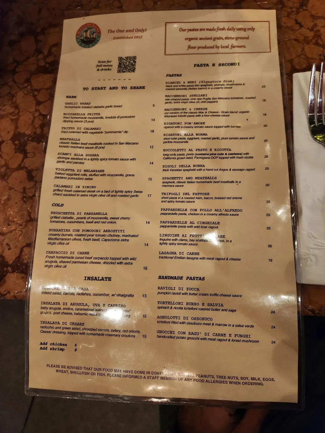 Menu 6