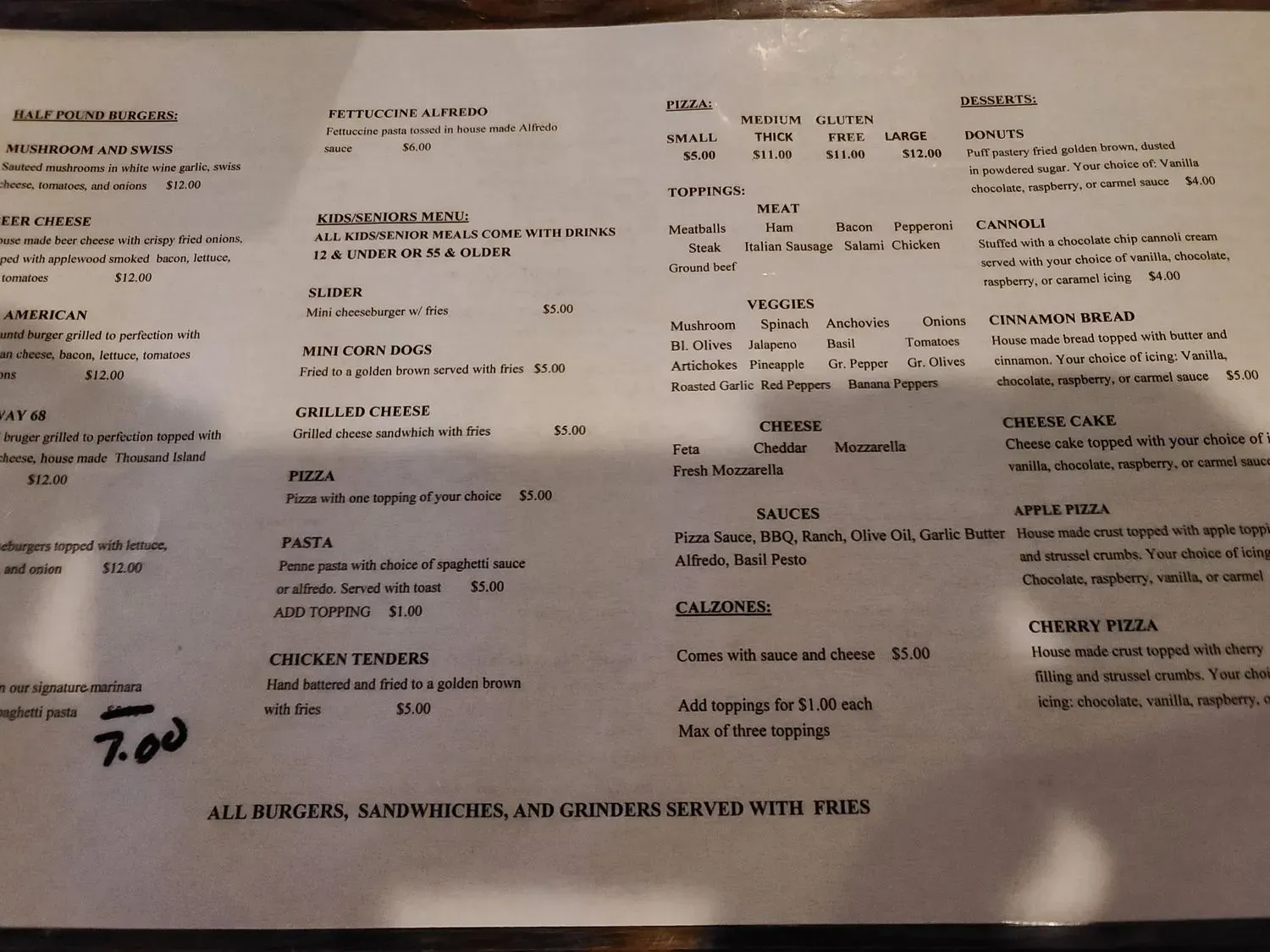 Menu 3