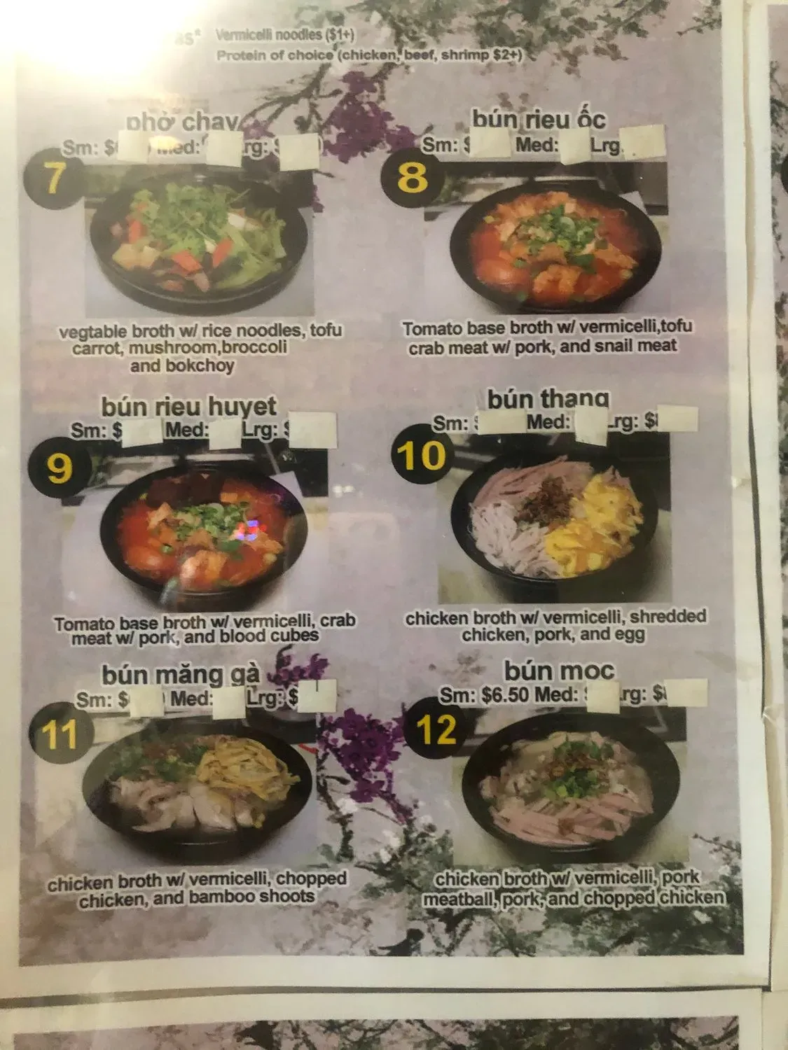 Menu 6