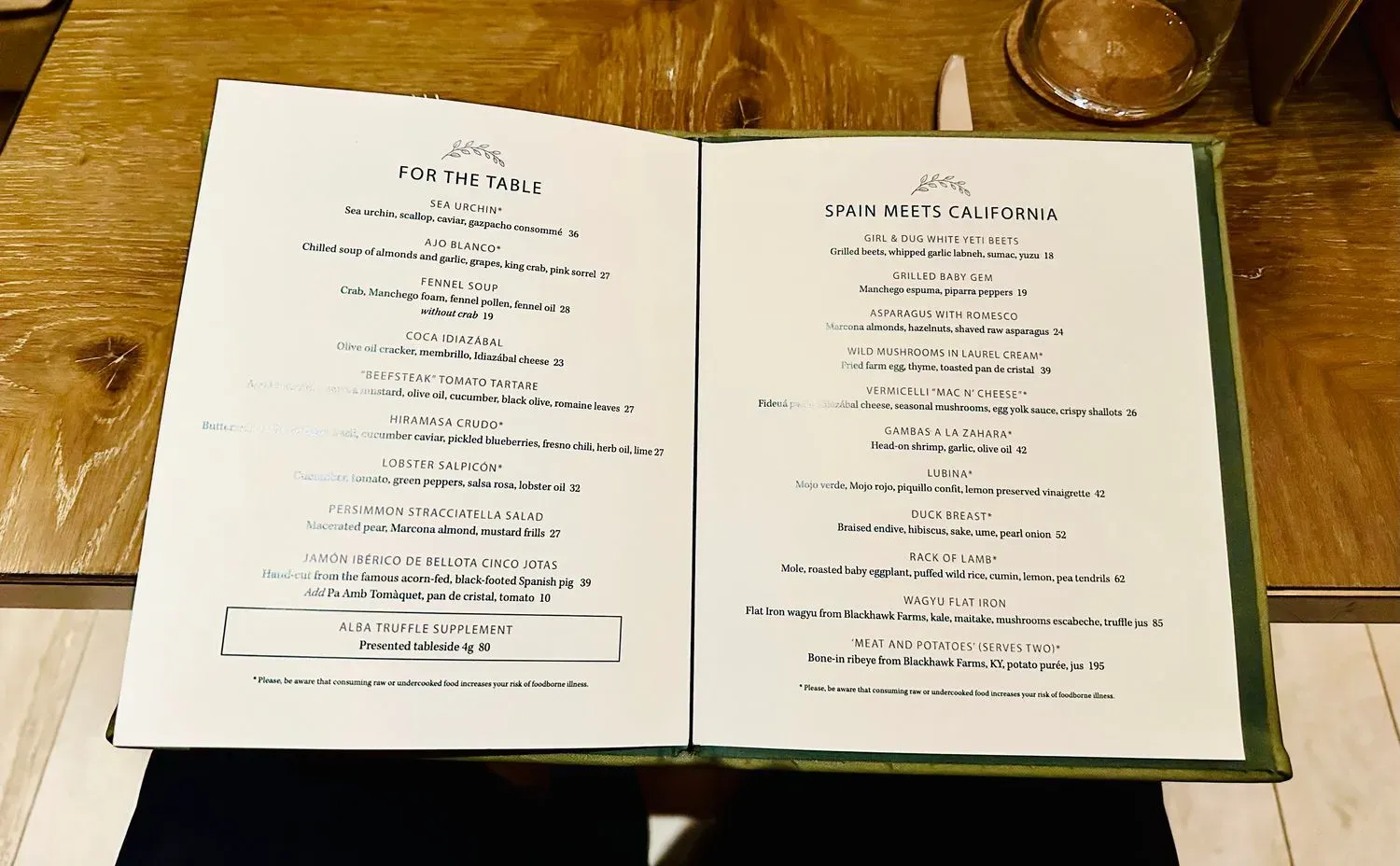 Menu 6