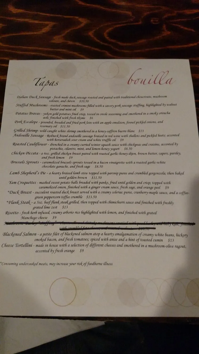 Menu 6