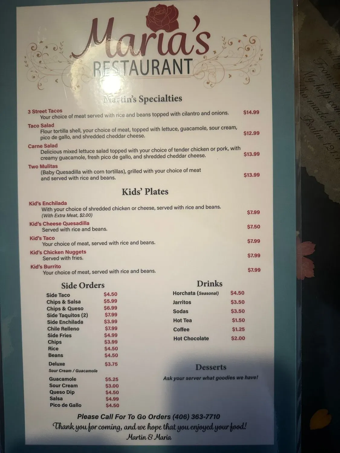 Menu 4