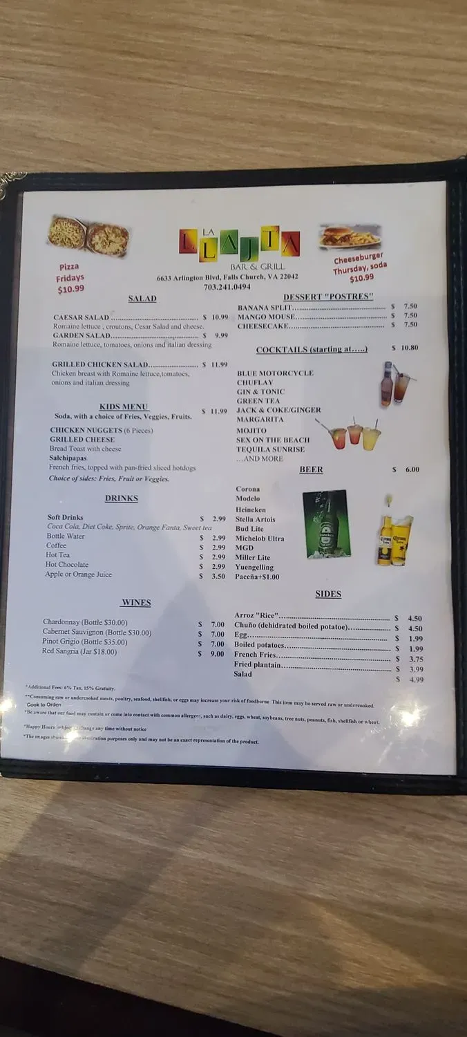 Menu 4