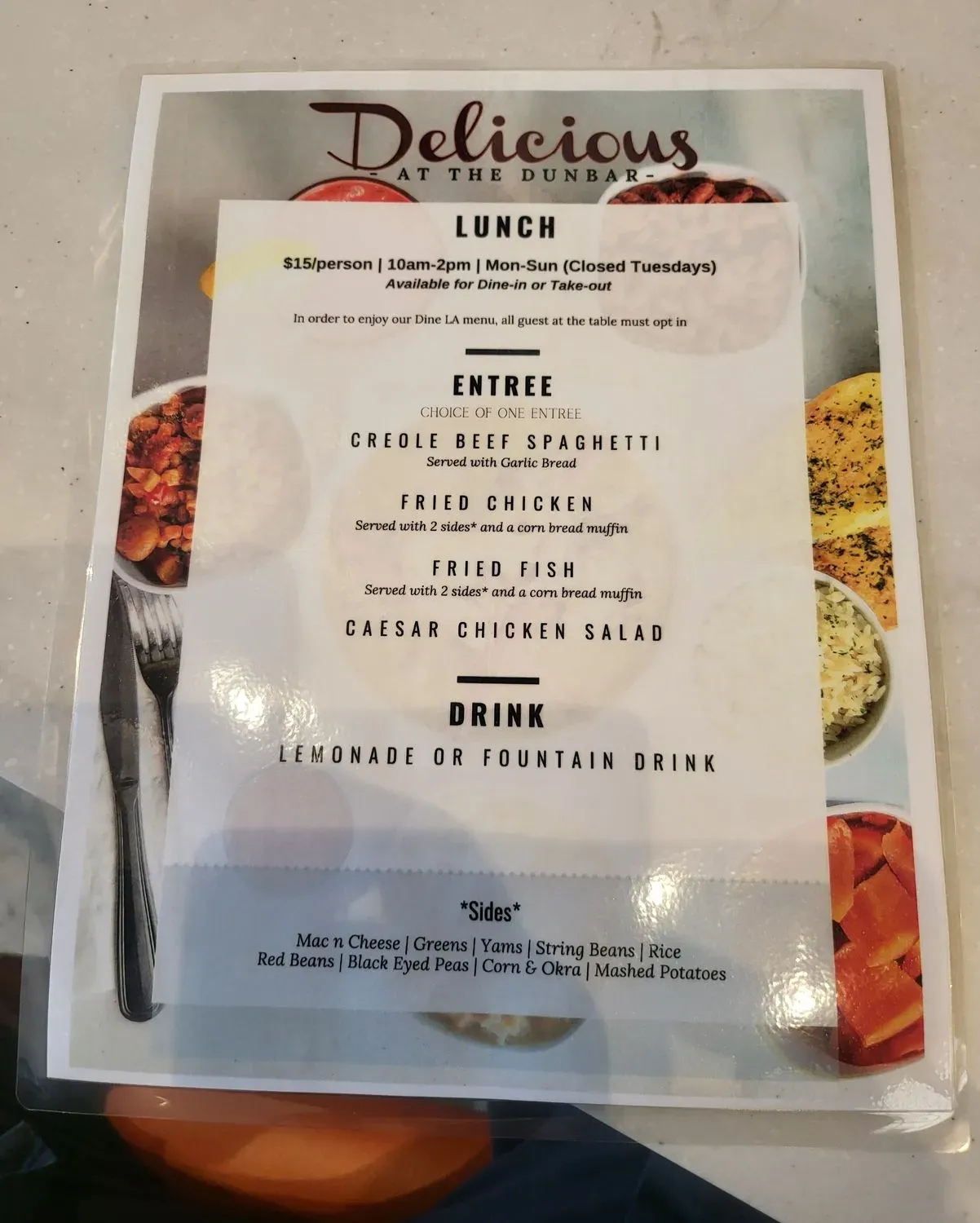 Menu 4