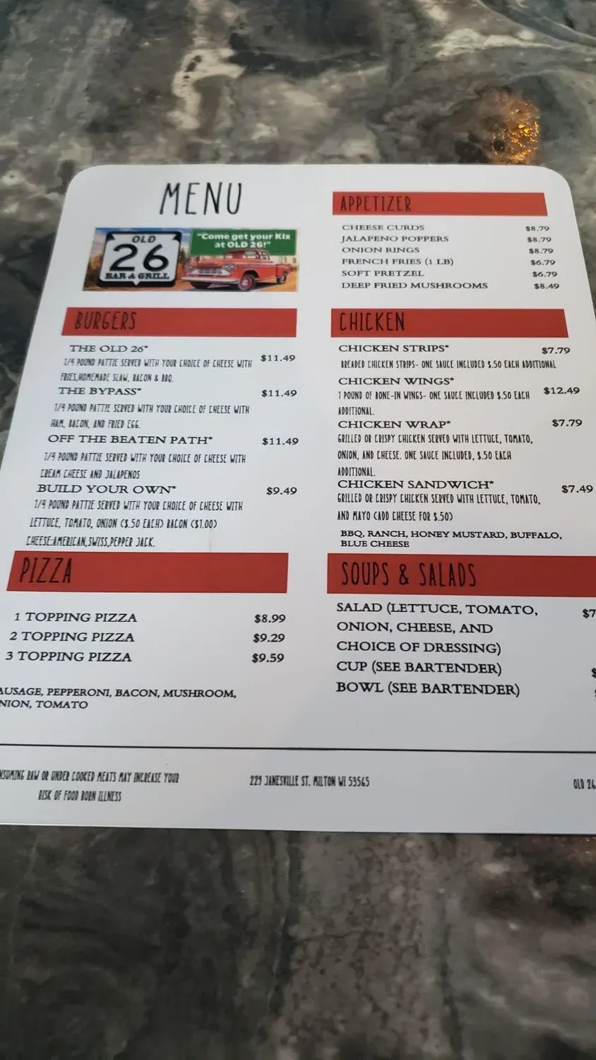 Menu 4