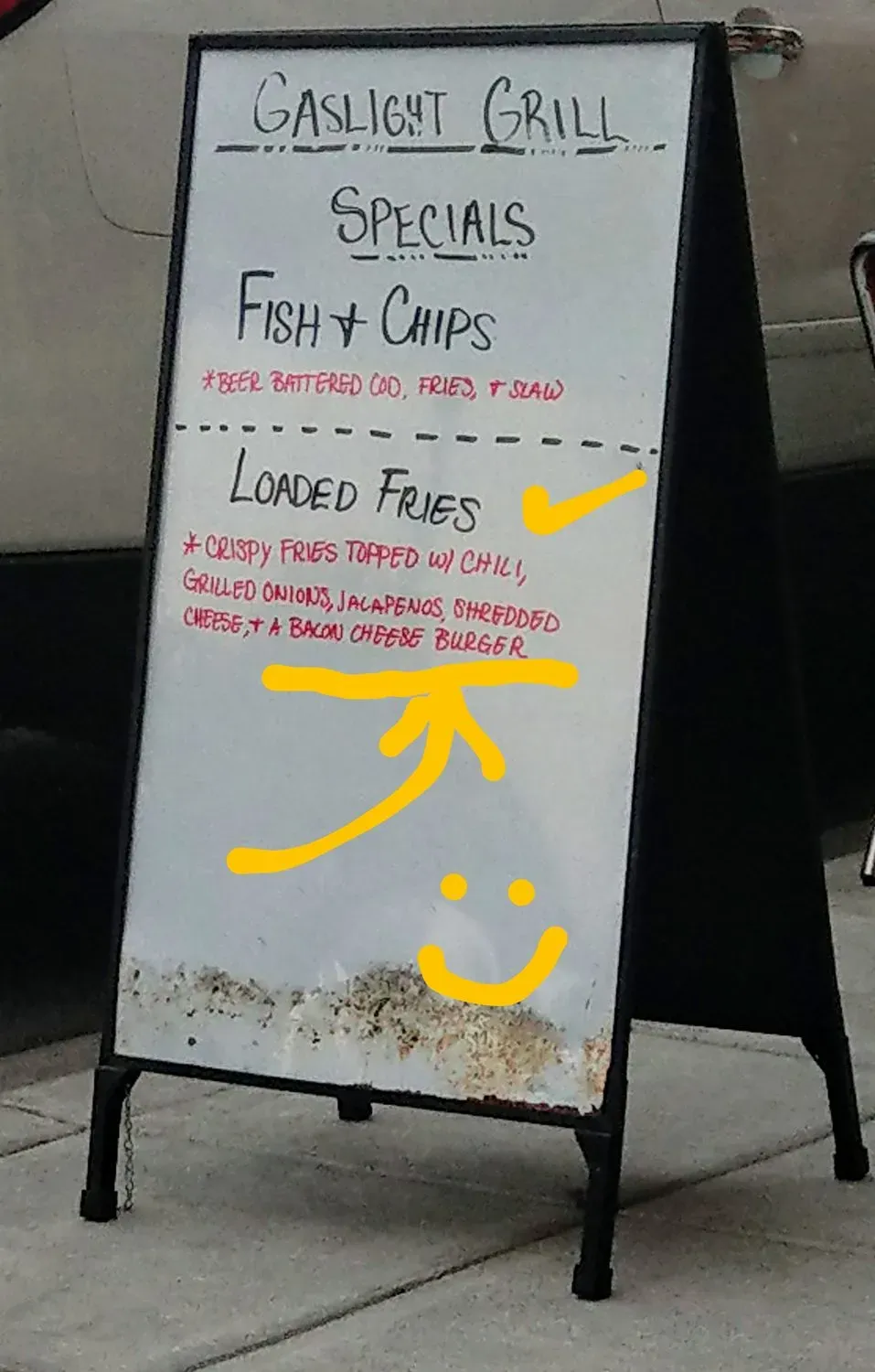 Gaslight Grill Menu - Updated November 2025