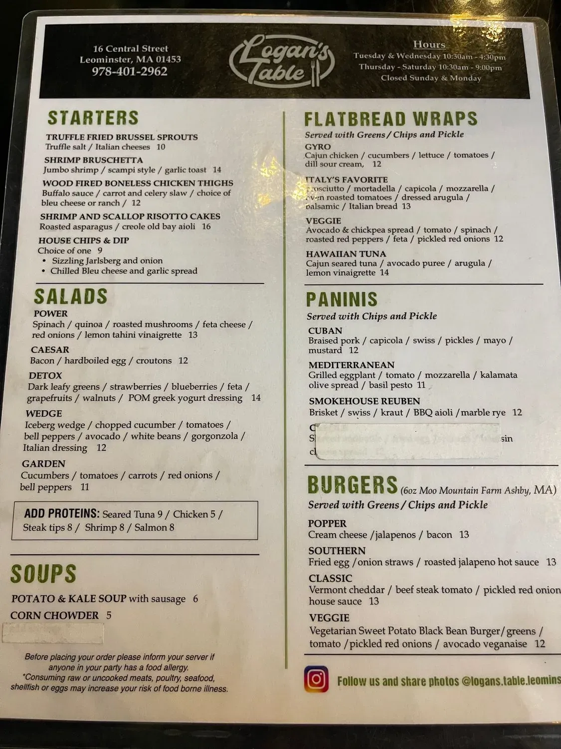 Menu 3