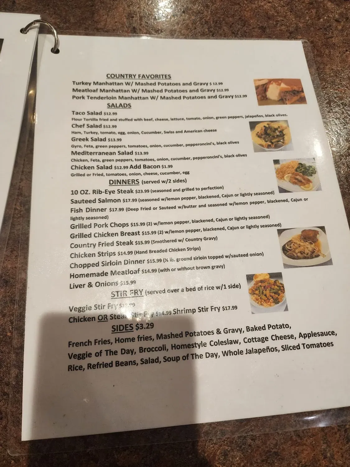 Menu 6