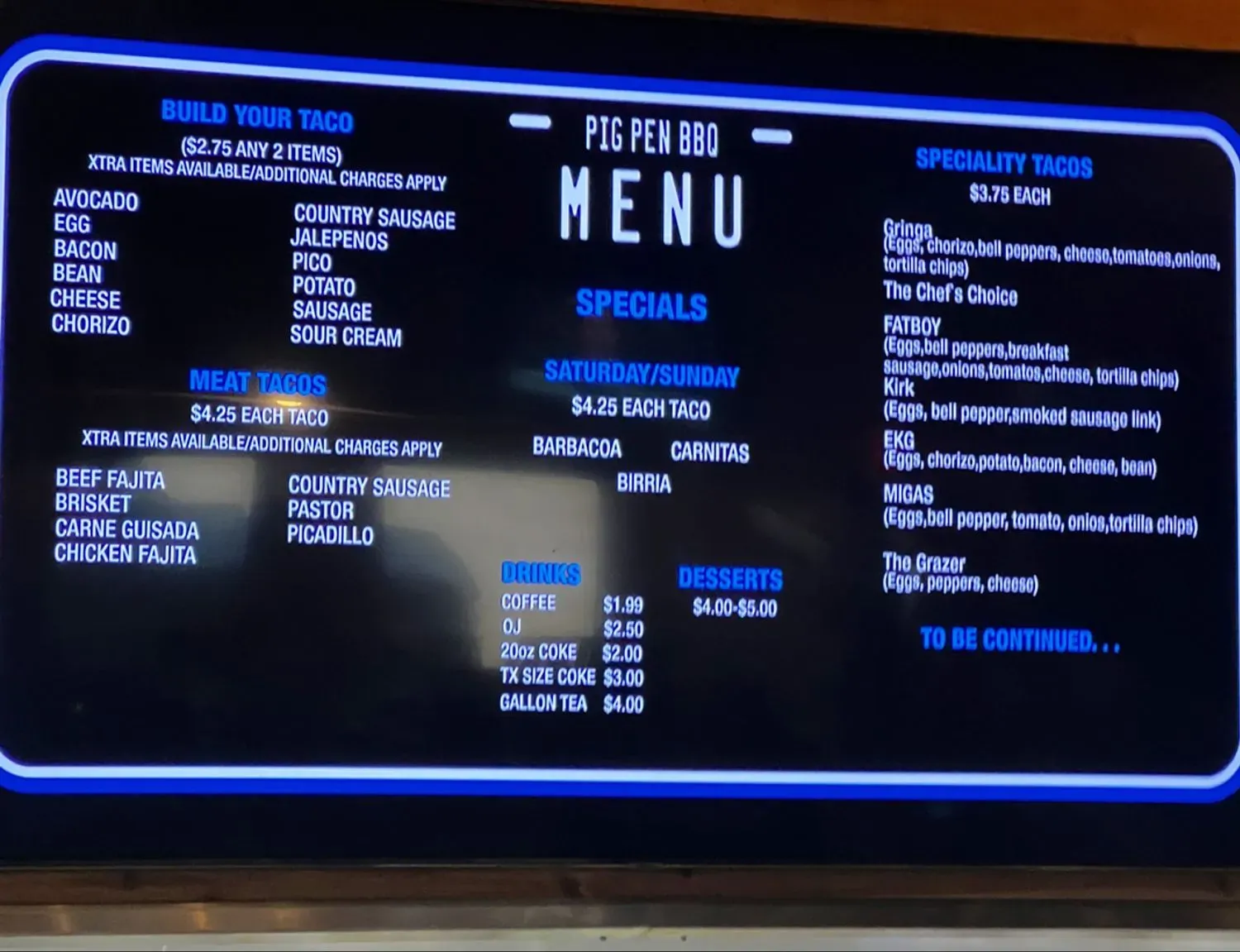 Menu 3