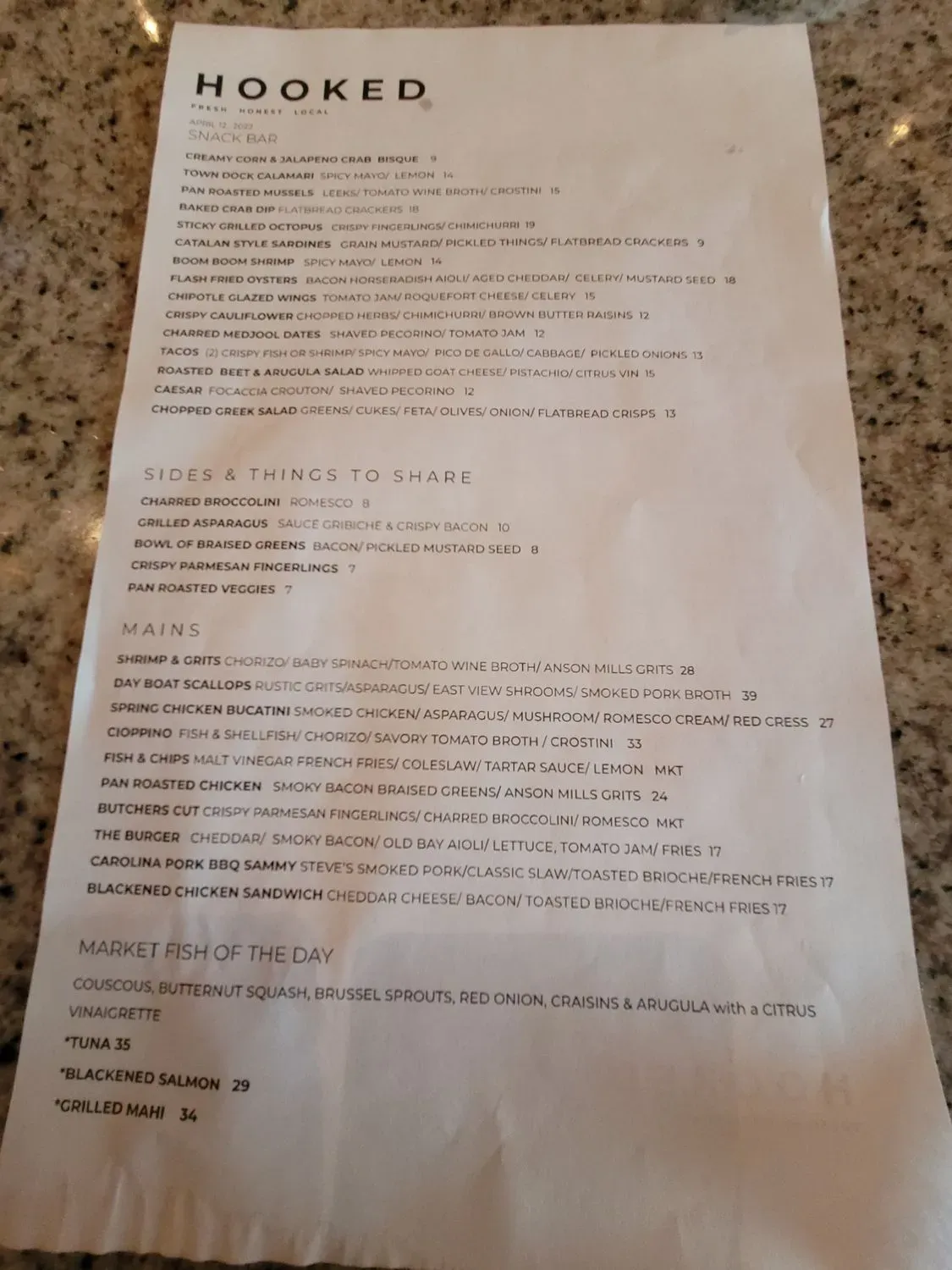 Menu 4