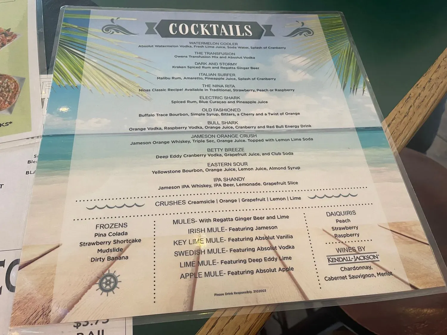 Menu 6