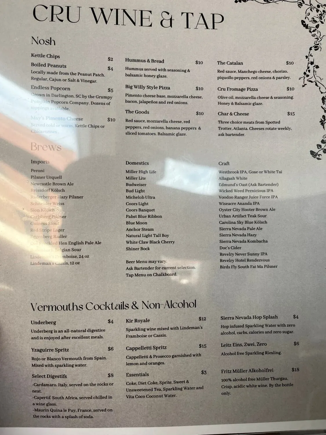 Menu 3