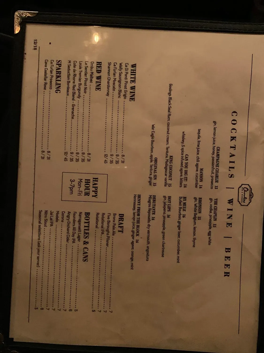 Menu 6