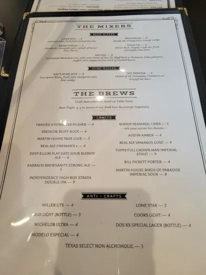 Menu 4