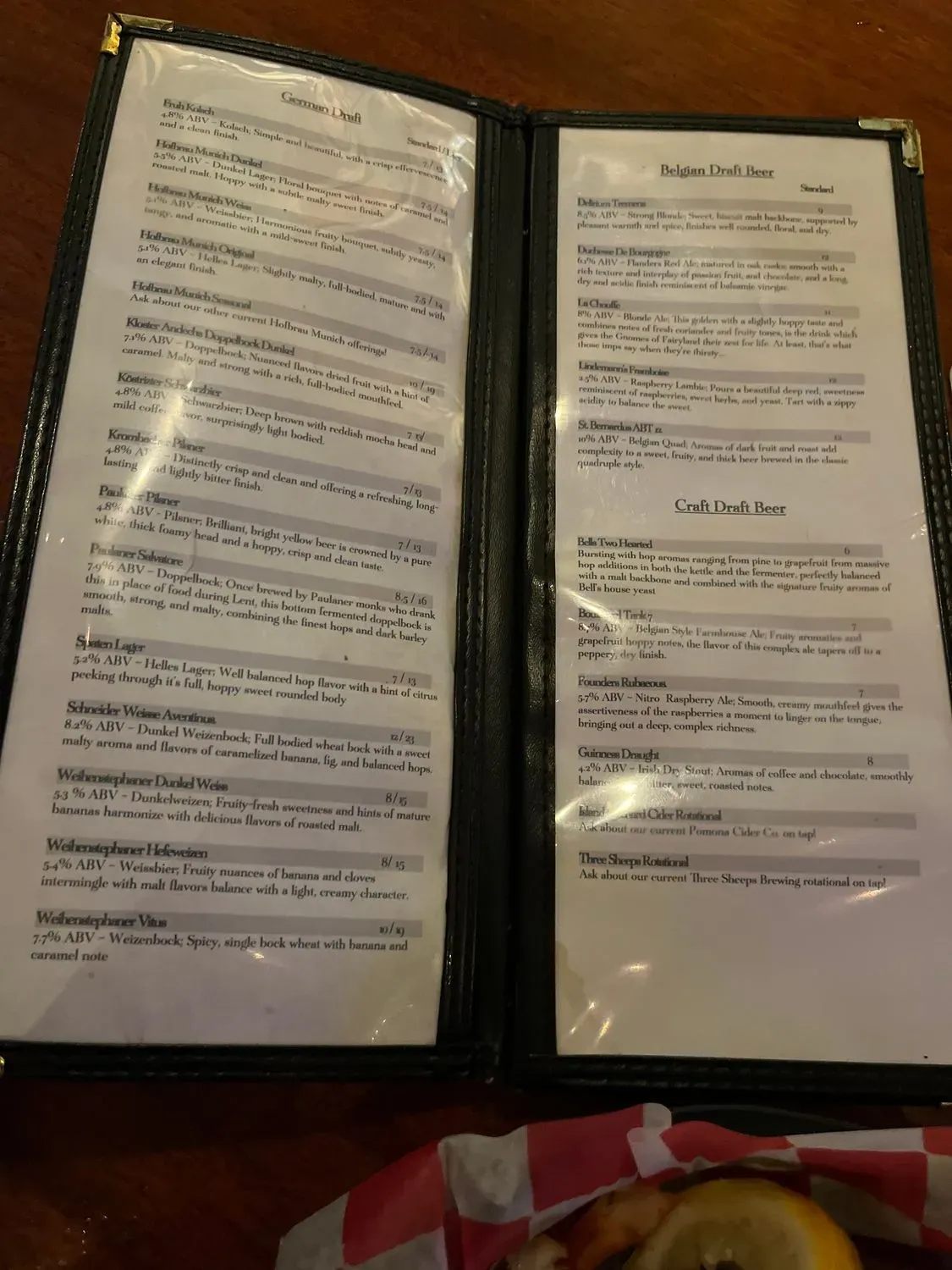 Menu 6