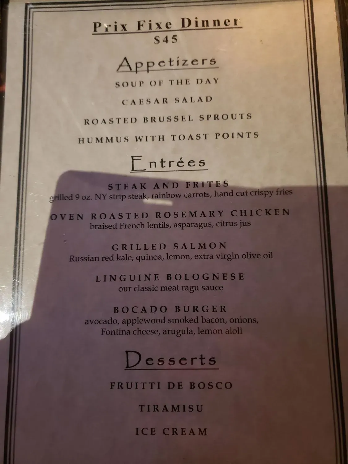 Menu 6