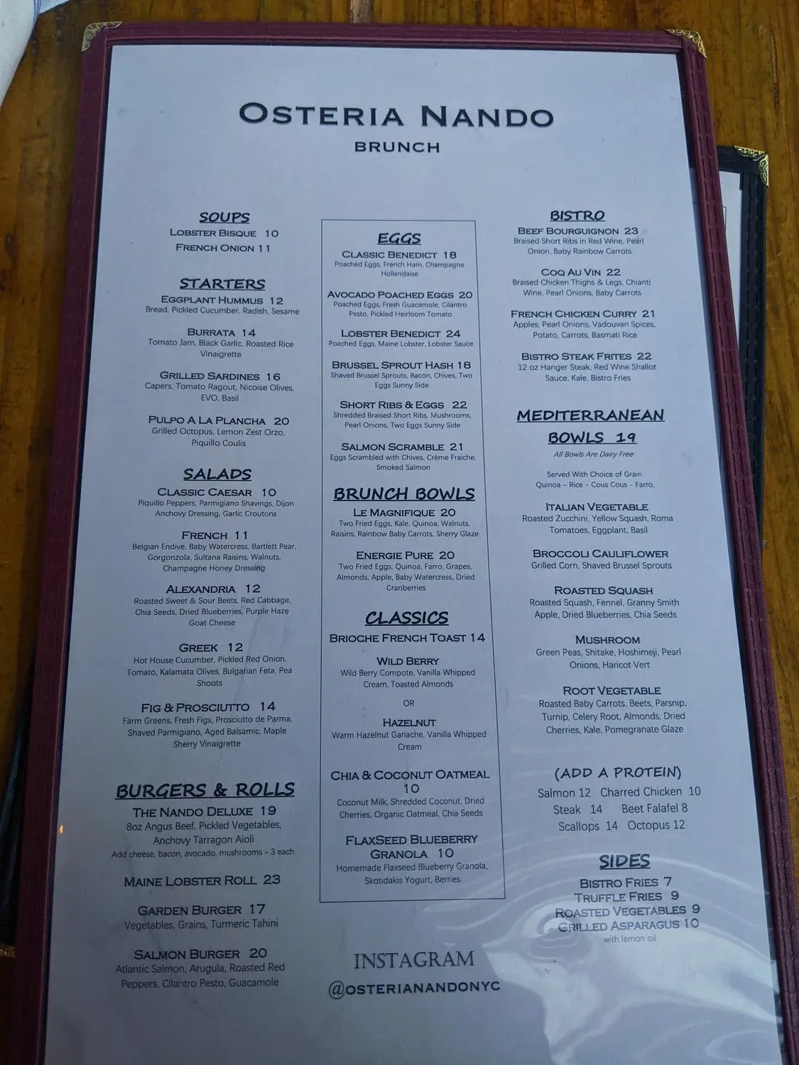 Menu 6