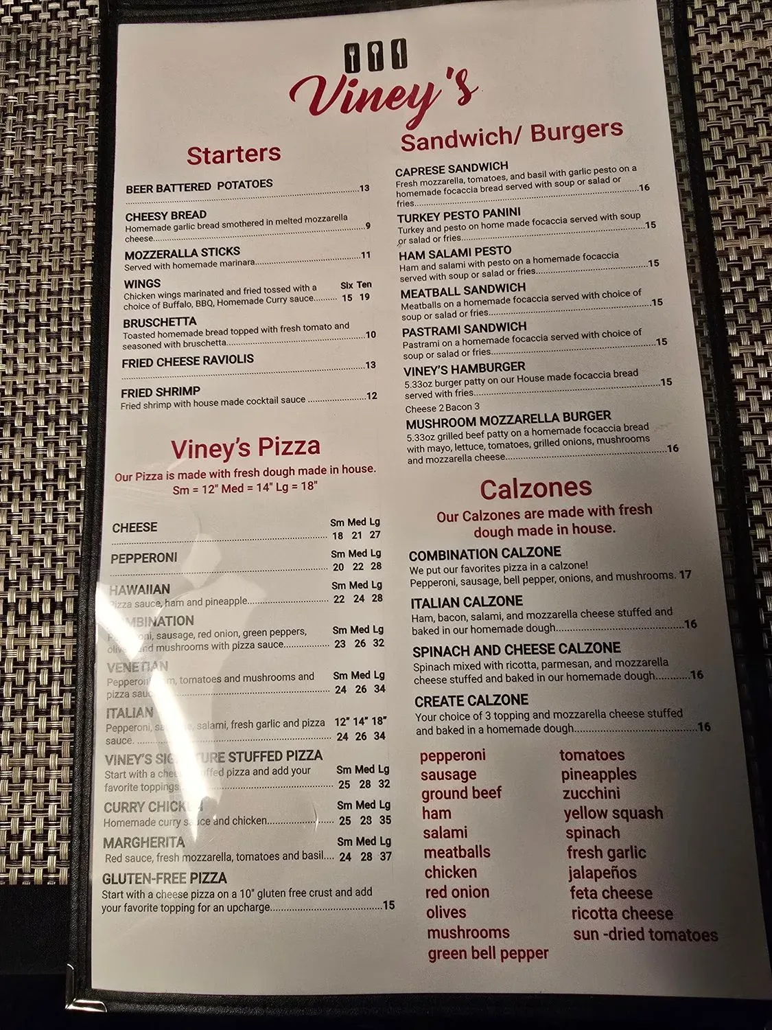 Menu 3