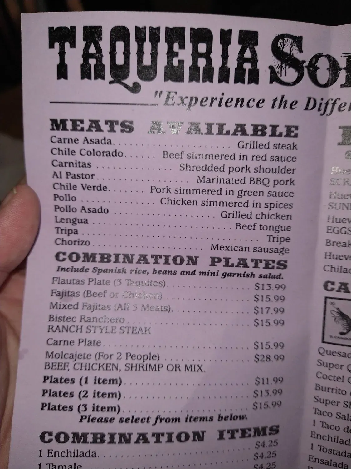 Menu 4