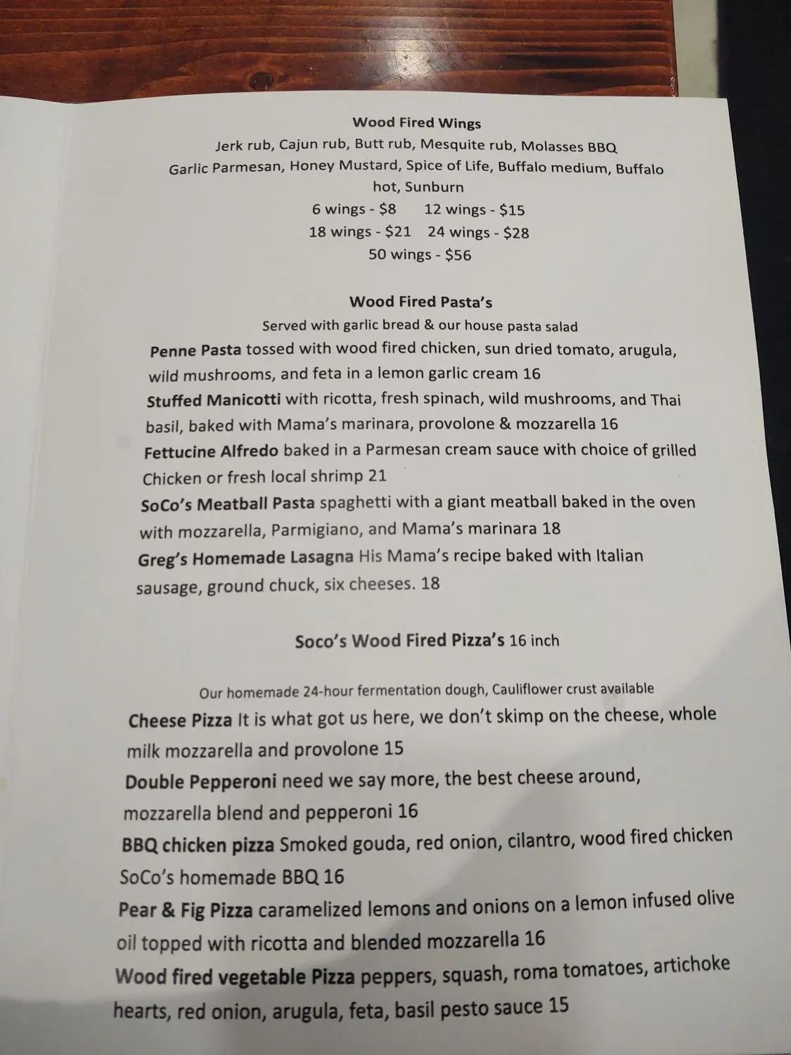 Menu 3