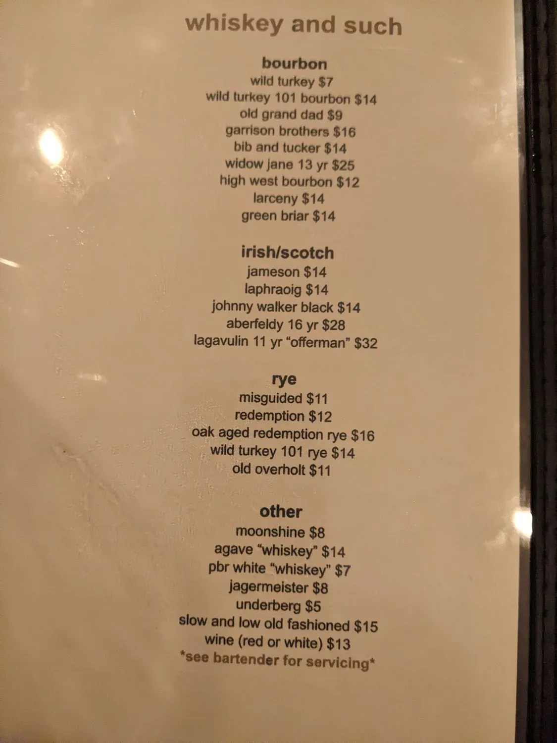 Menu 6