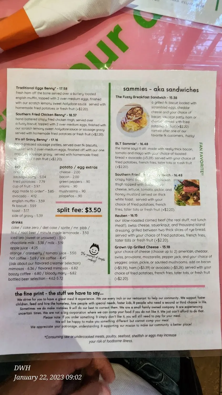 Menu 3