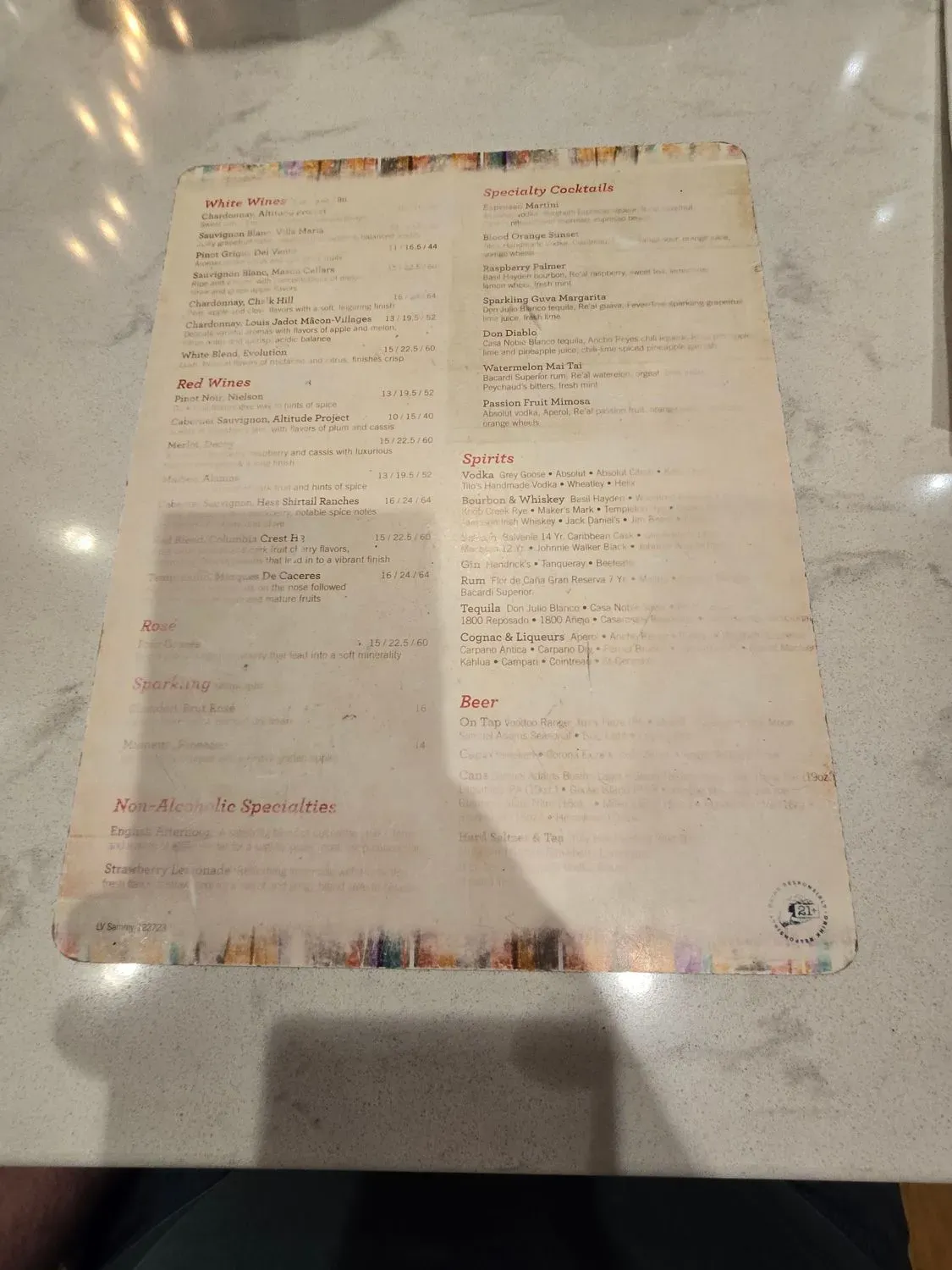 Menu 6