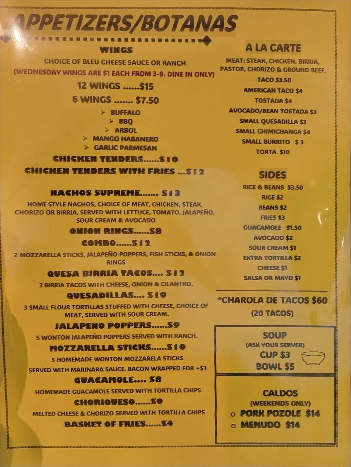 Menu 3