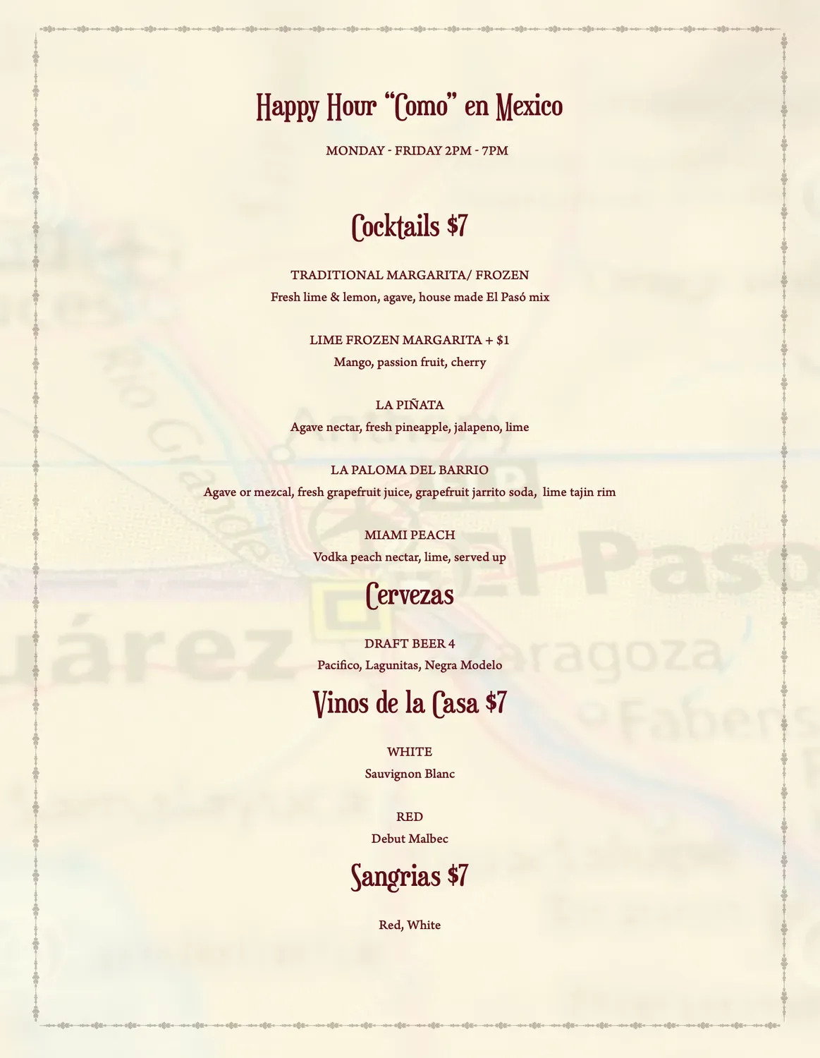 Menu 6