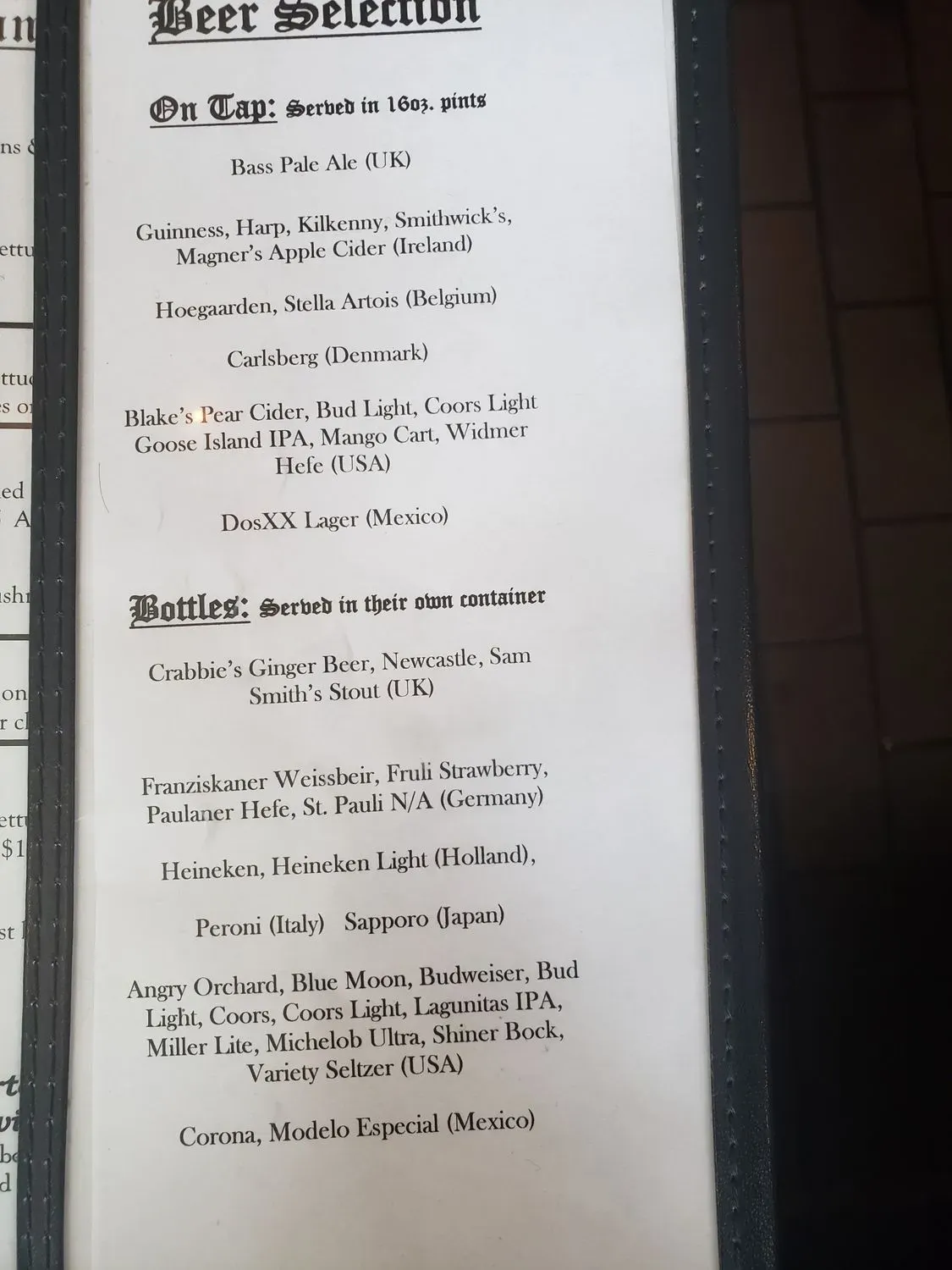 Menu 6