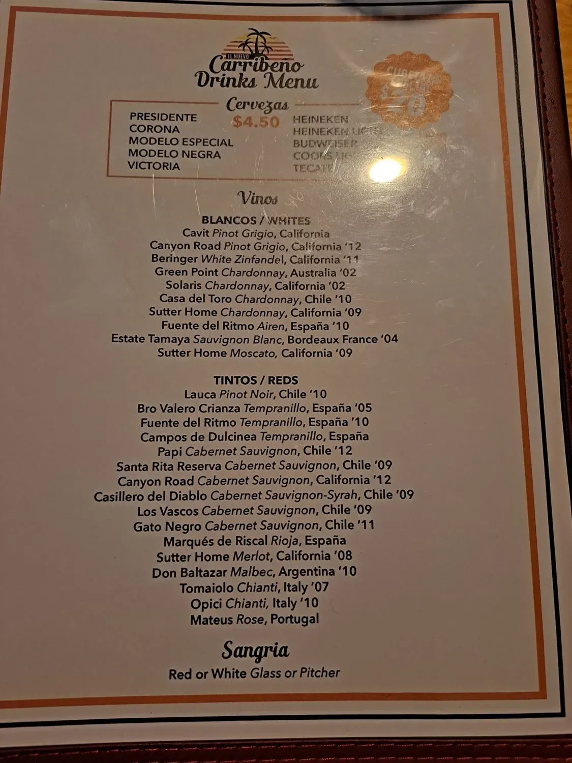 Menu 6