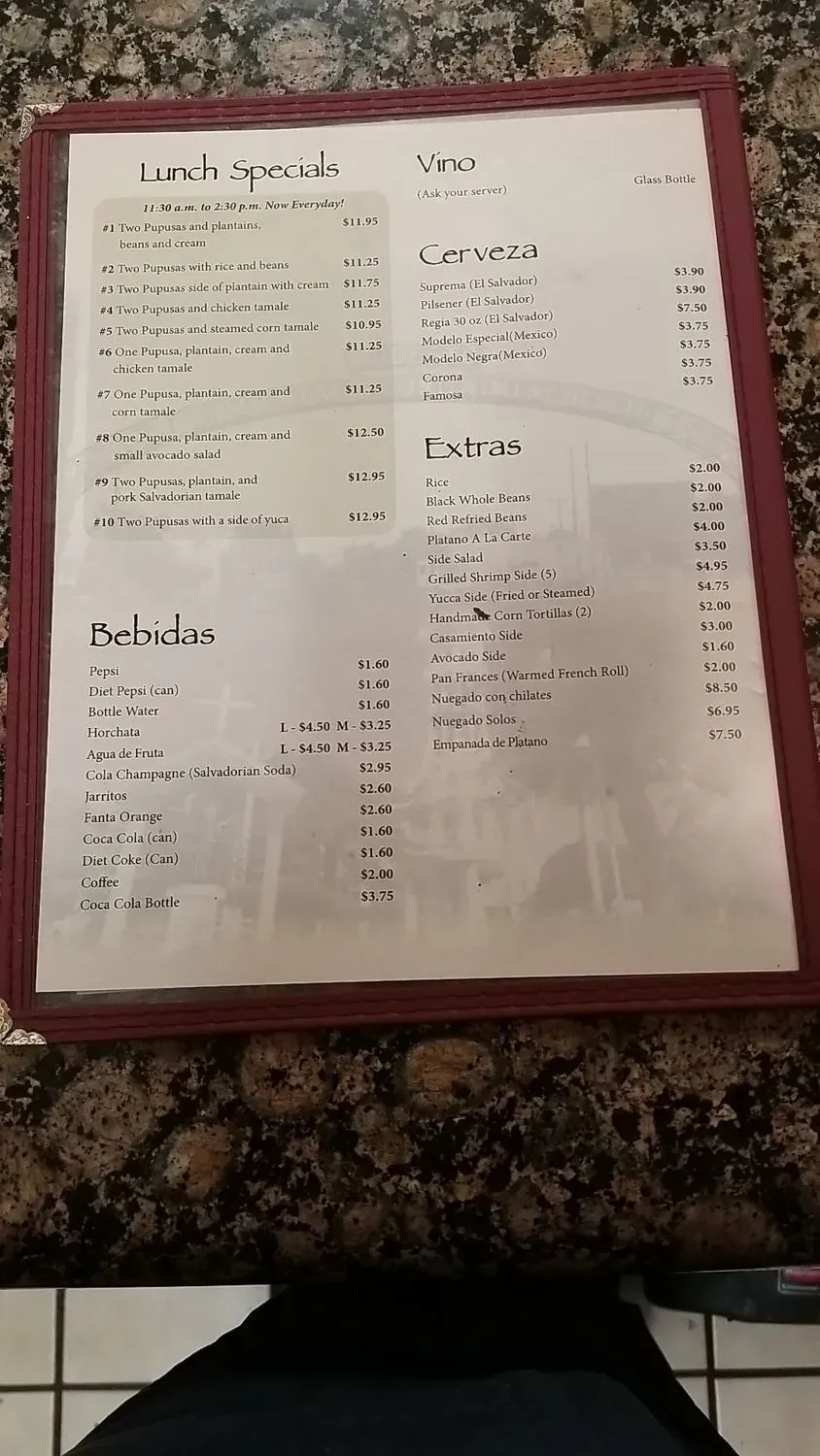 Menu 4