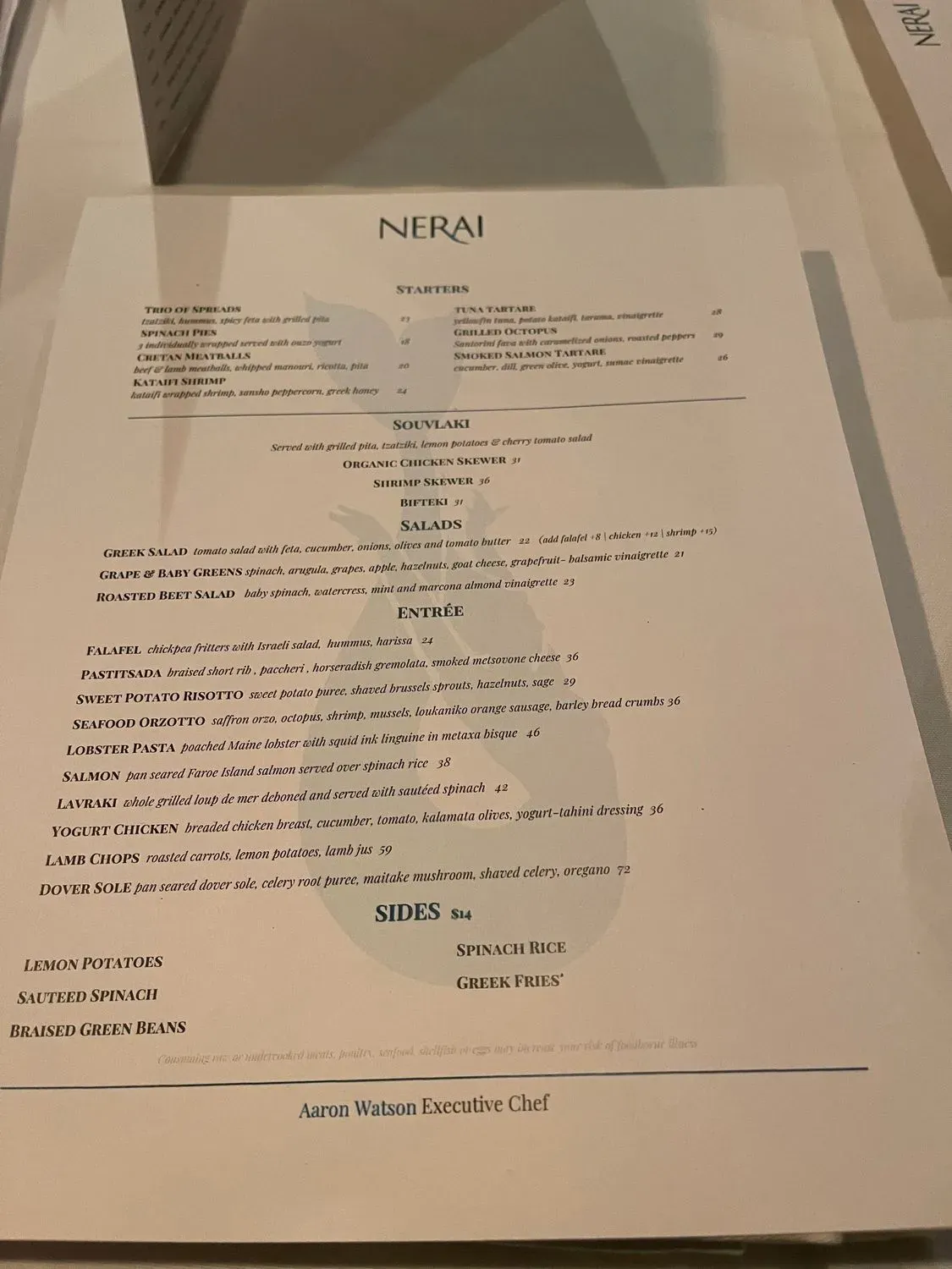 Menu 4