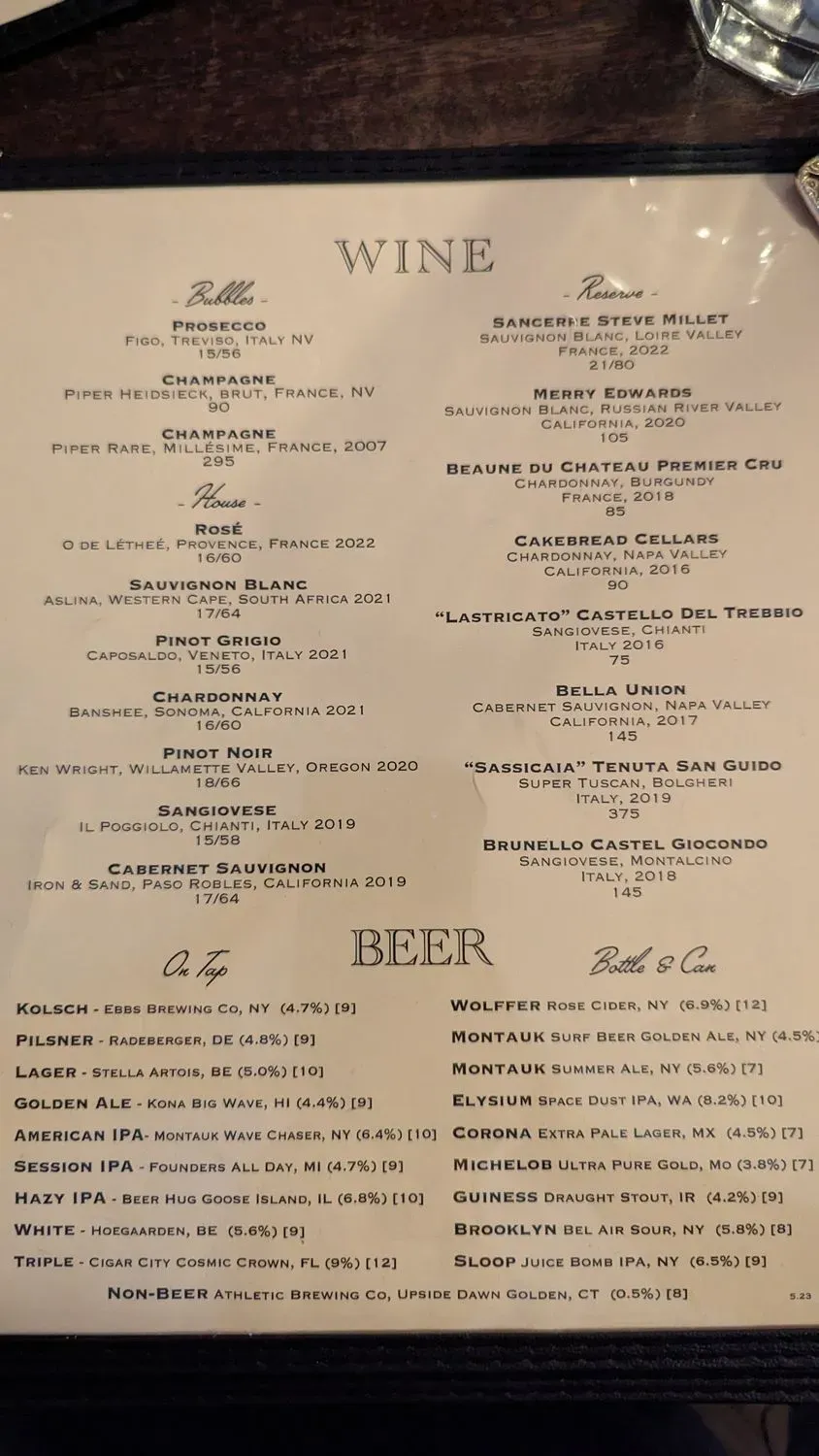 Menu 4