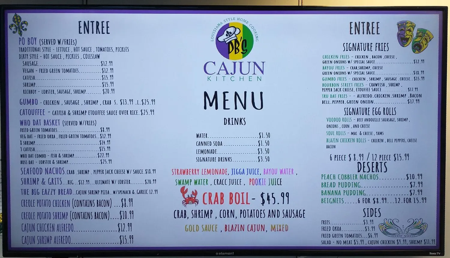 Menu 6