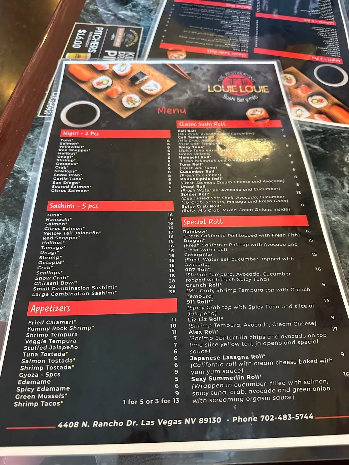 Menu 6