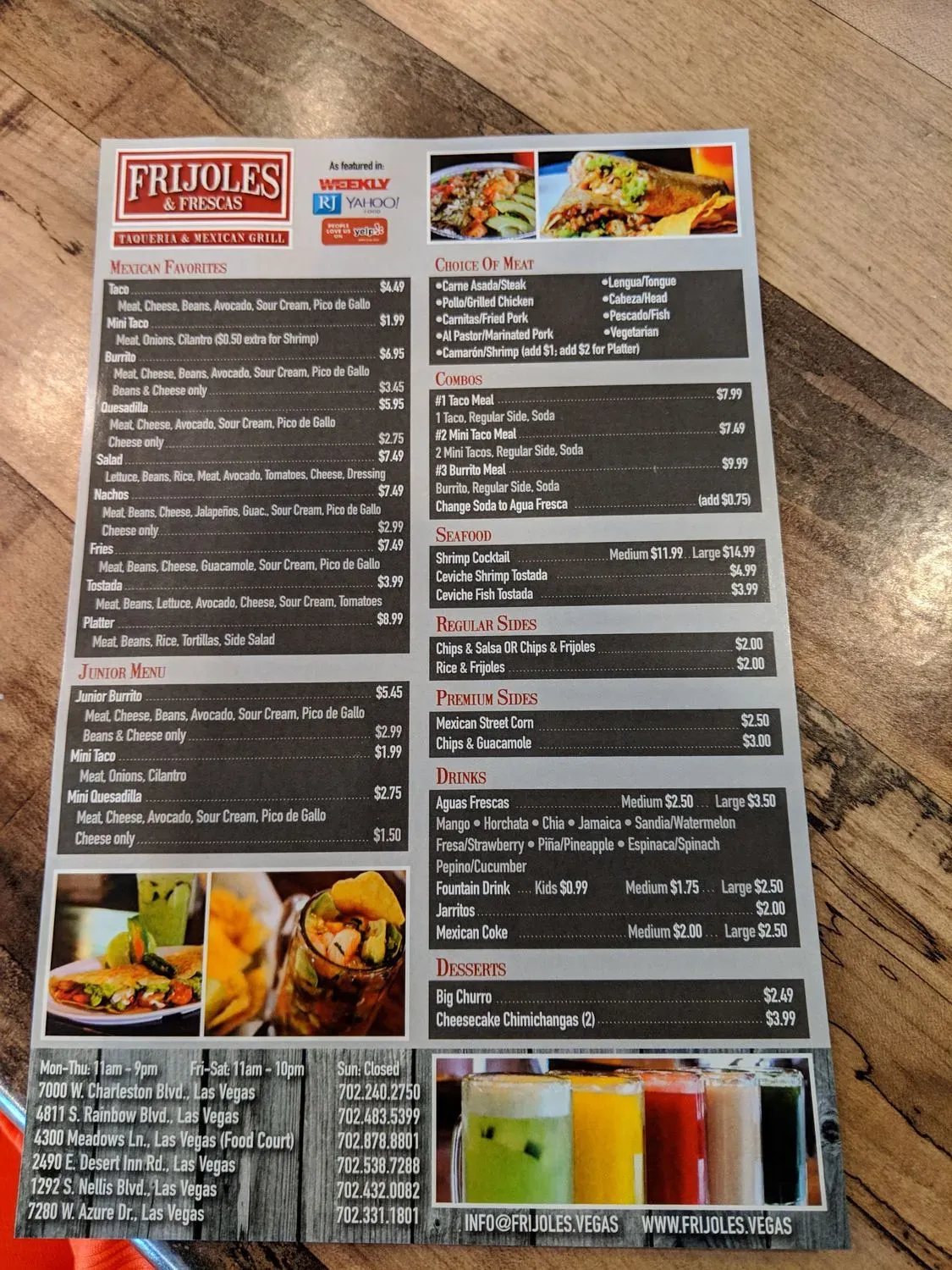 Menu 6