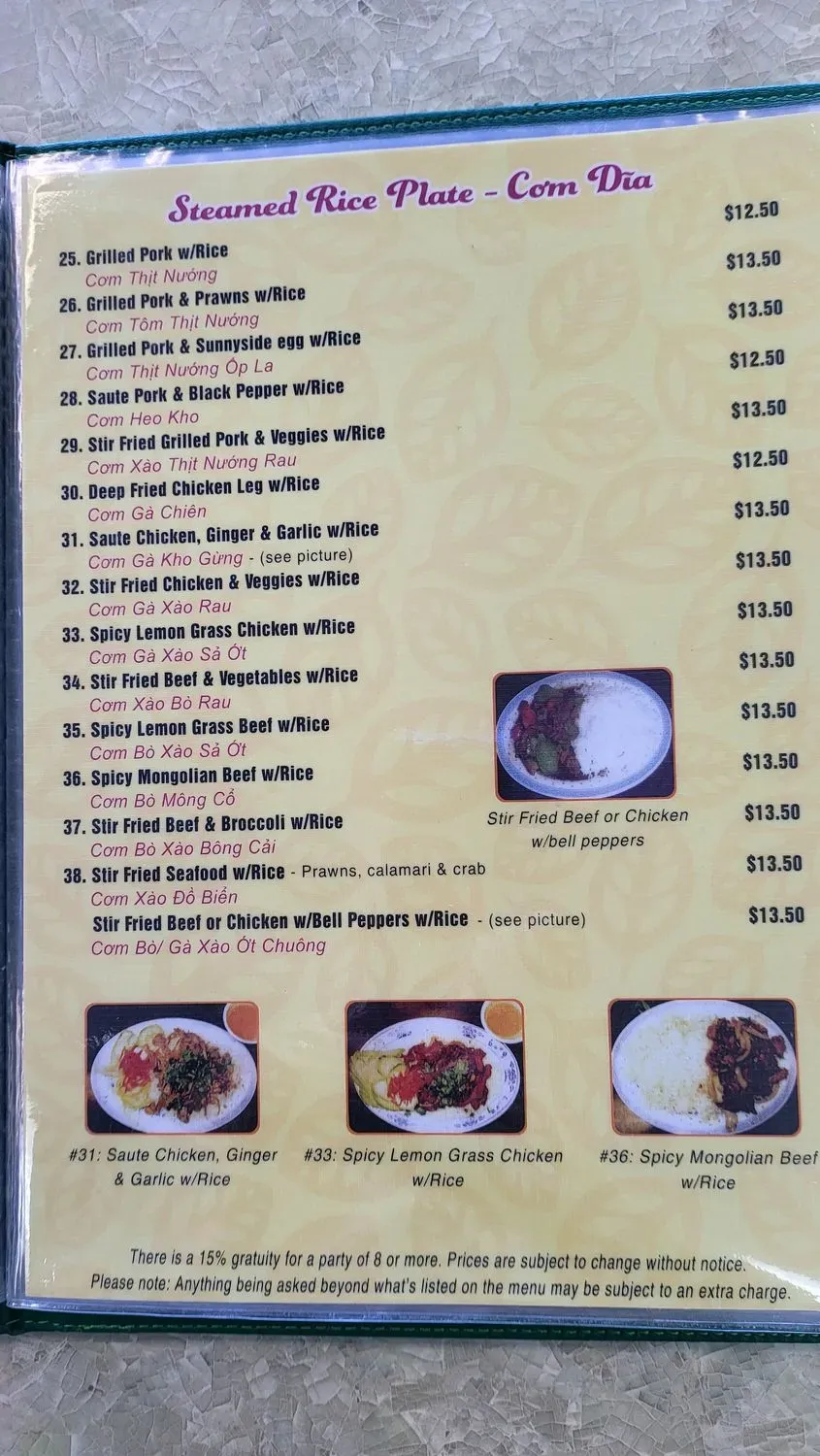 Menu 4