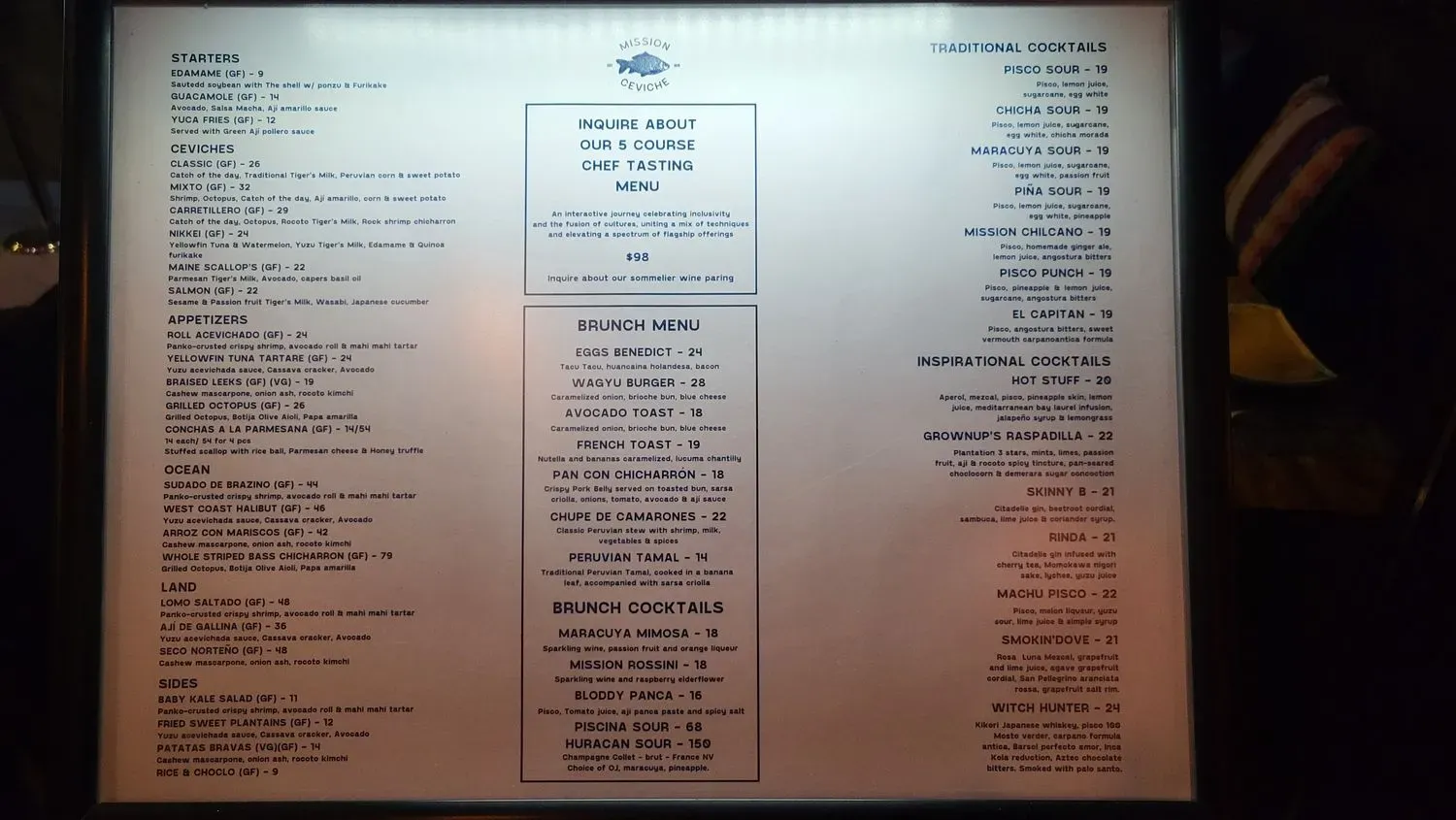 Menu 6