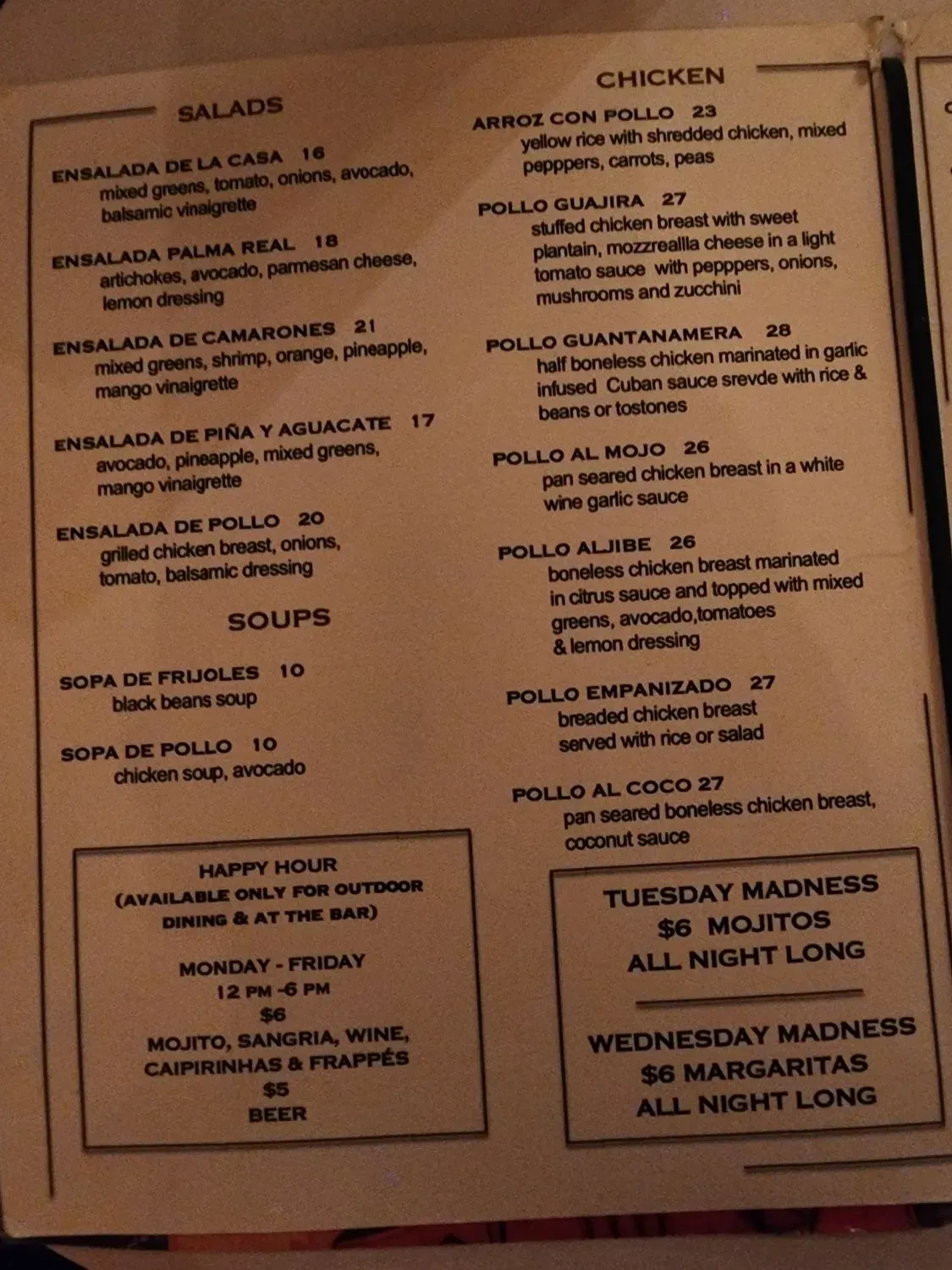 Menu 3