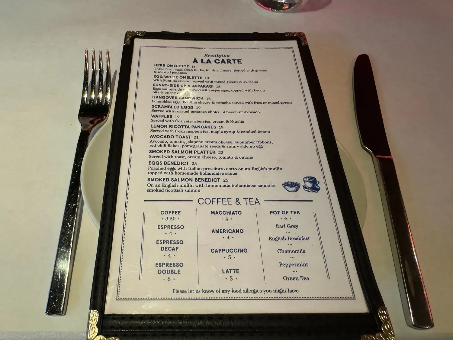 Menu 6