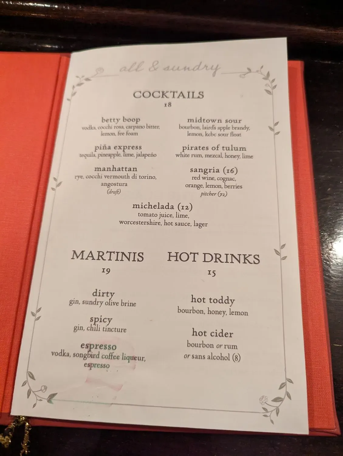 Menu 4