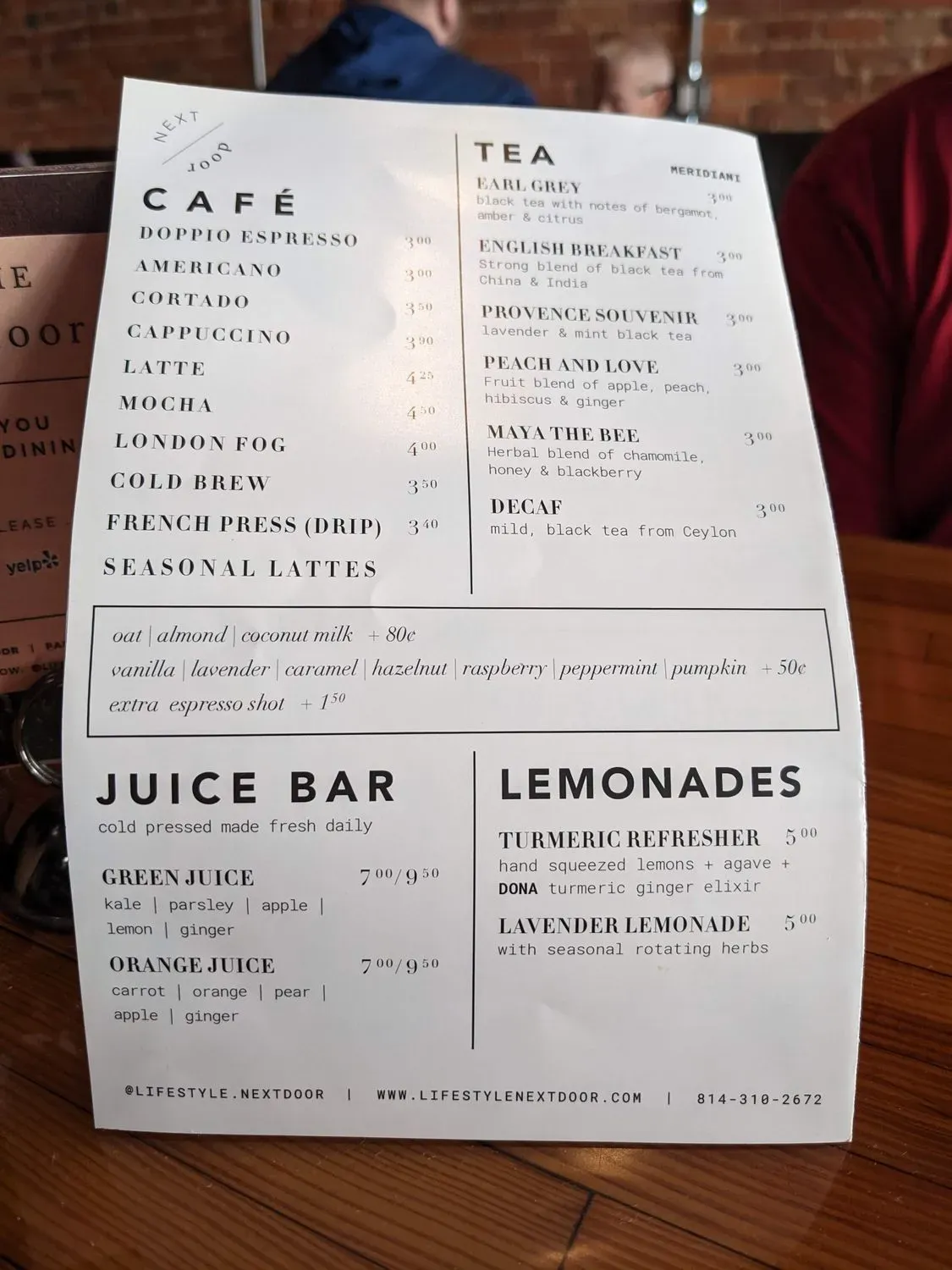 Menu 6