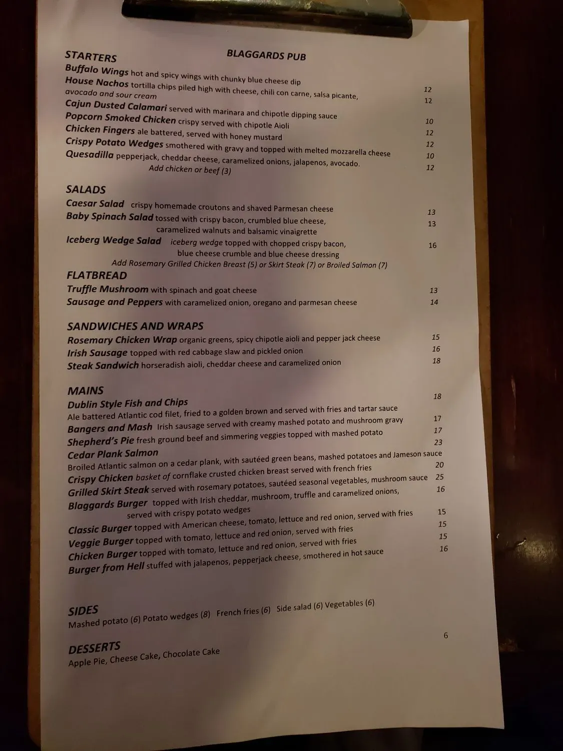 Menu 3