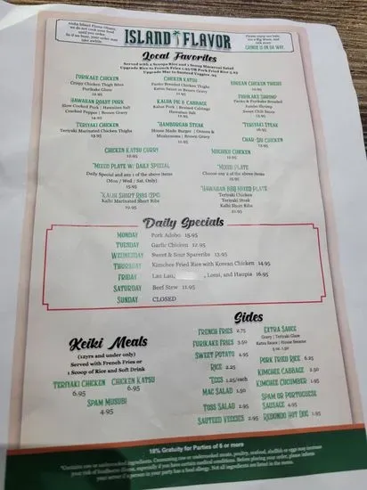 Menu 3