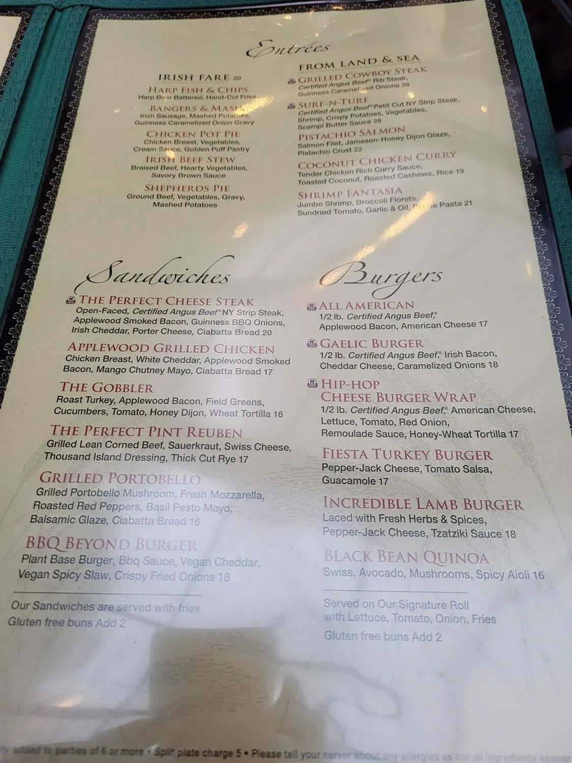 Menu 6