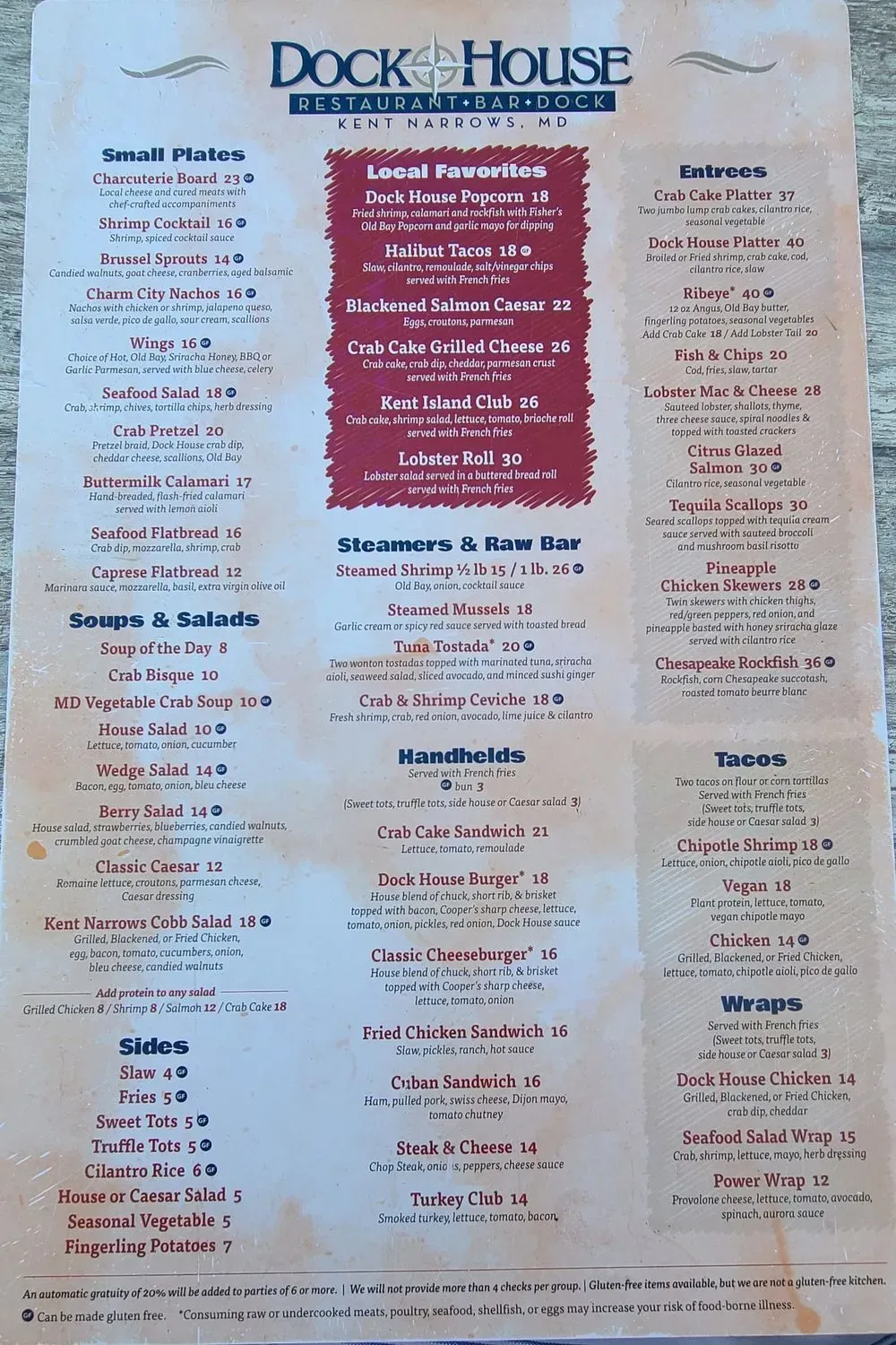 Menu 6